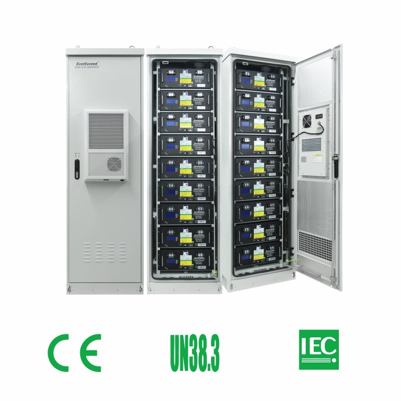 43kWh Customizable outdoor cabinet with 48V900AH lithium battery for telecommunications